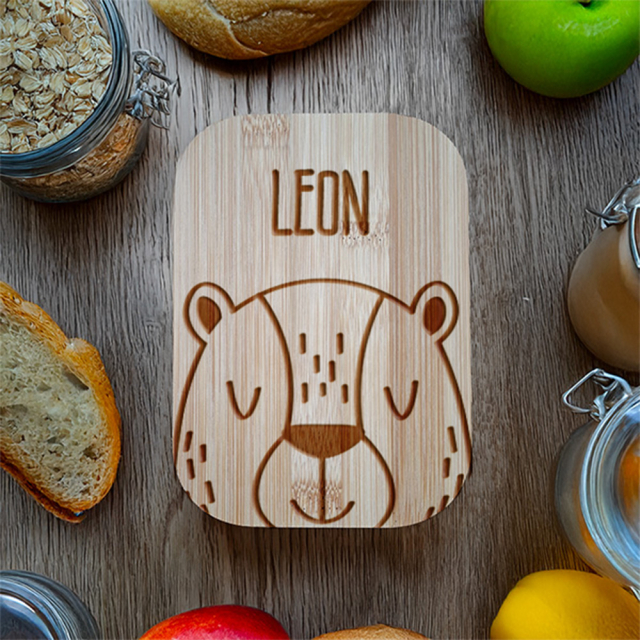 Brotbox mit niedlichem Tiermotiv